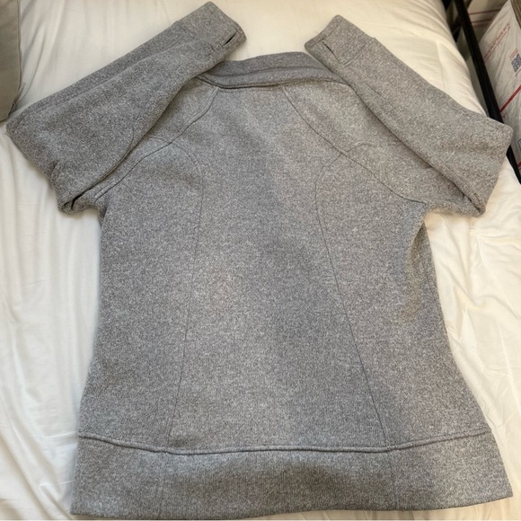 Avalanche Full Zip Mock Neck Gray Fleece Jacket--Women's Size L - Picture 6 of 12